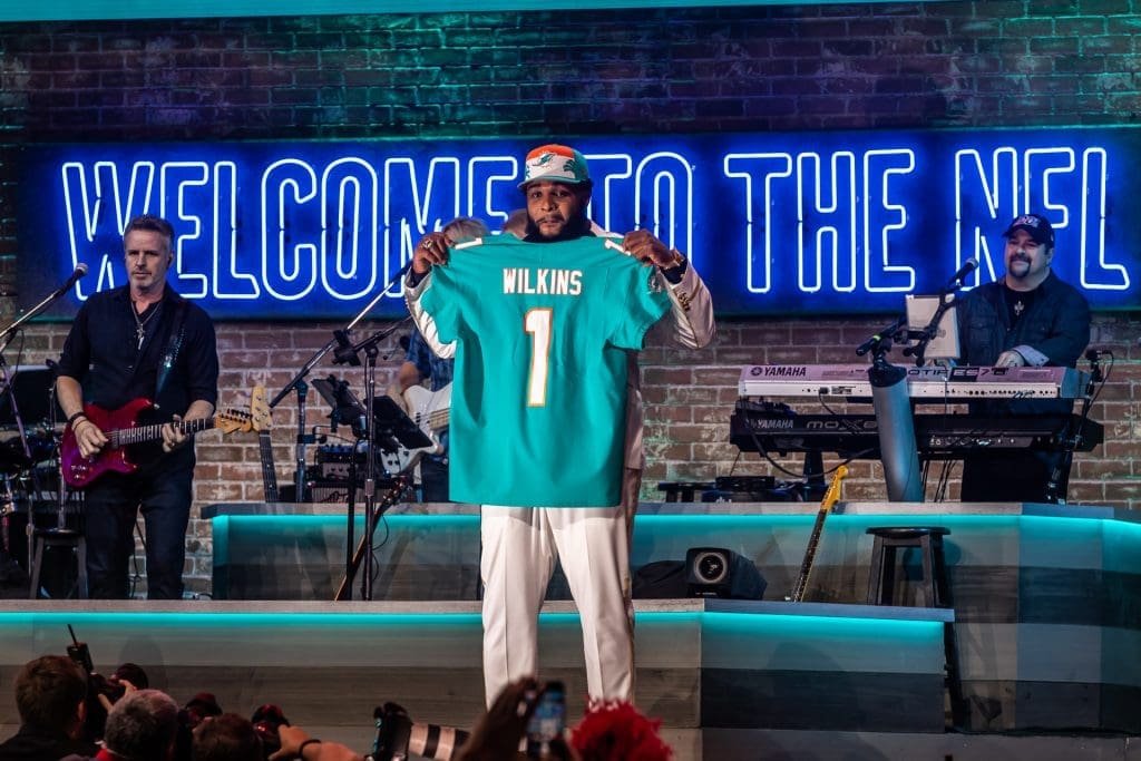 Wilkins Drafted to the NFL Nashville 2019
