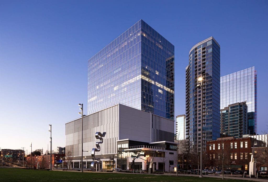 222 Office Tower - Nashville Architecture and Commercial Photographer - Sunrise