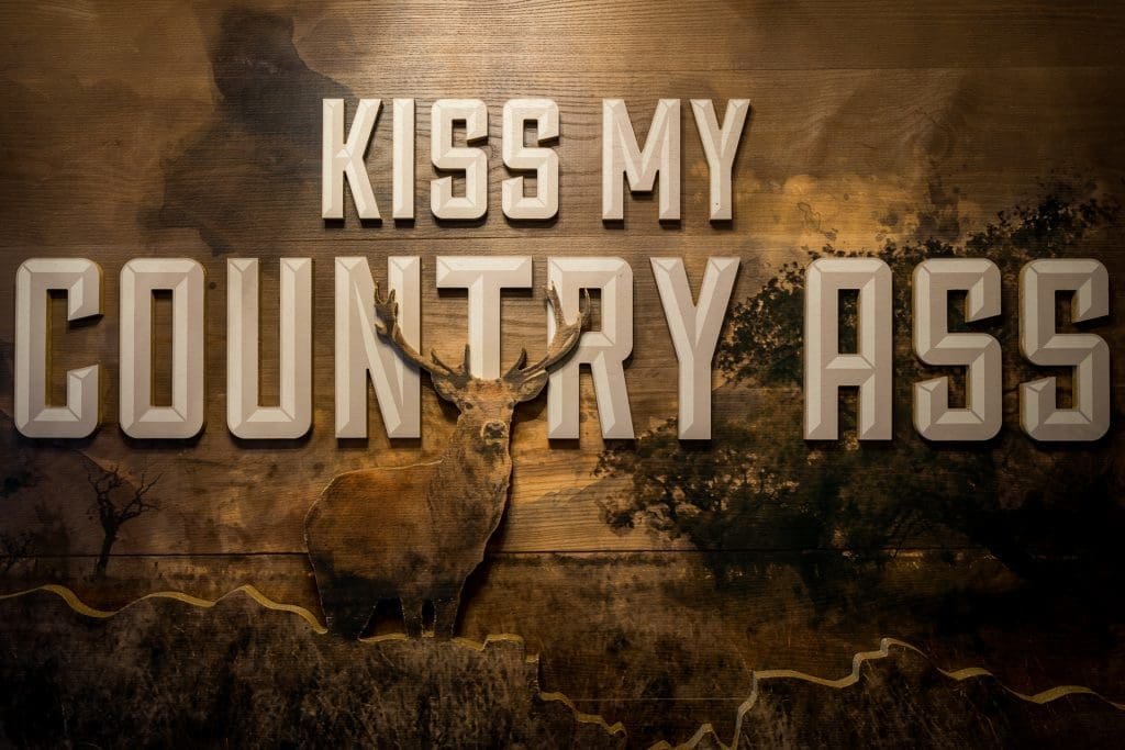 Ole Red Nashville TN Interior Commercial Architecture - Kiss my Country Ass