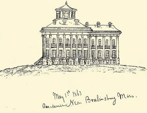 Windsor Ruins Otis Sketch