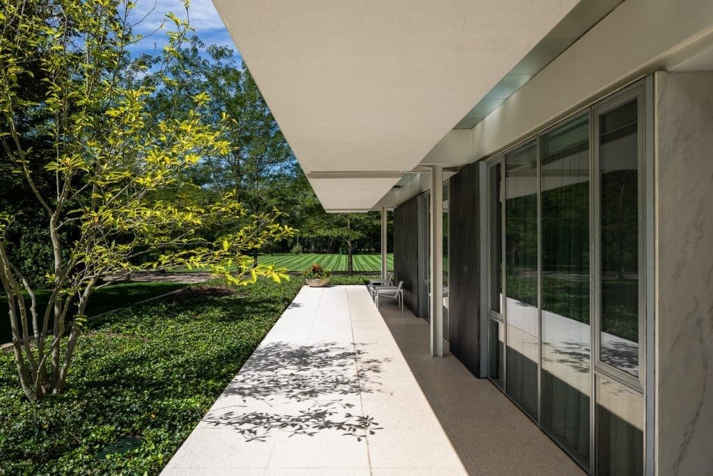 The Miller House - Columbus, Indiana Architecture - Exterior Landscape Photographer