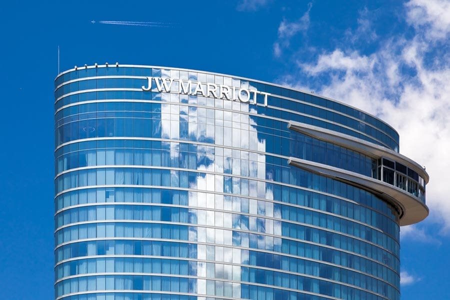 JW Marriott in Nashville. Interior Photographs, Exterior Architecture and Hospitality photos by Seth Parker.