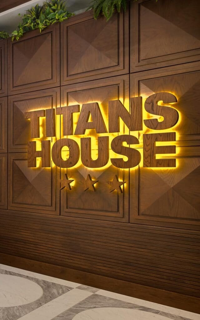 Tennessee Titans House Fan Experience Center, Nashville, TN, lobby