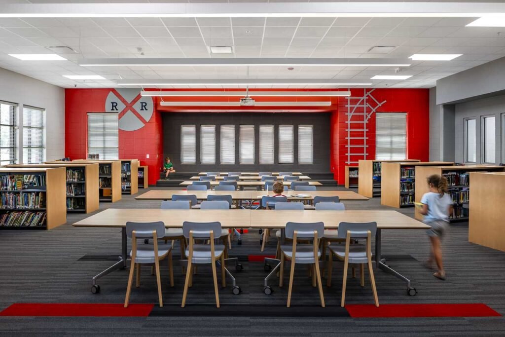 Elkmont Elementary School, Design by Chapman Sisson Architects in huntsville, Alabama - architectural photography 10