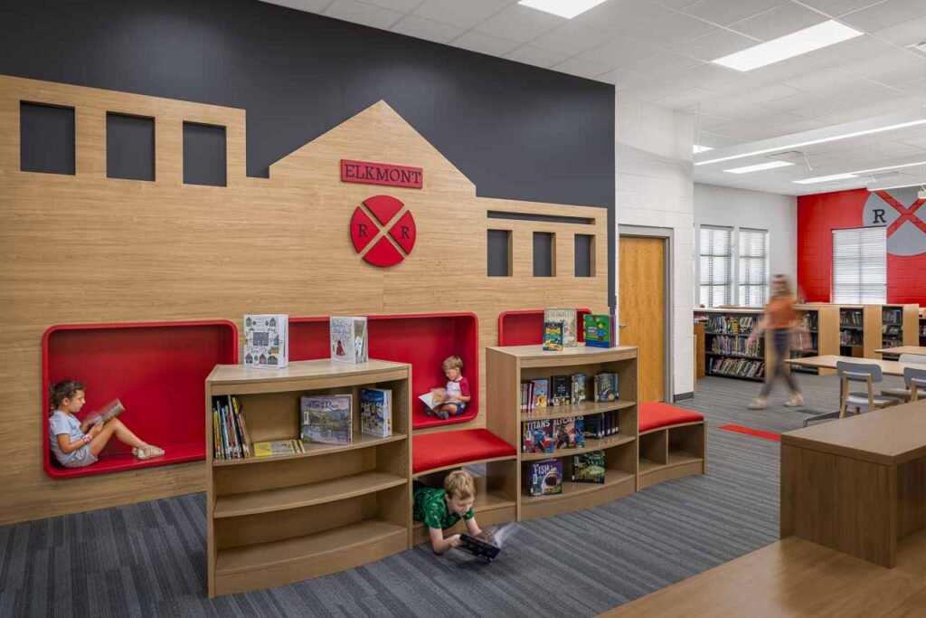 Elkmont Elementary School, Design by Chapman Sisson Architects in huntsville, Alabama - architectural photography 3
