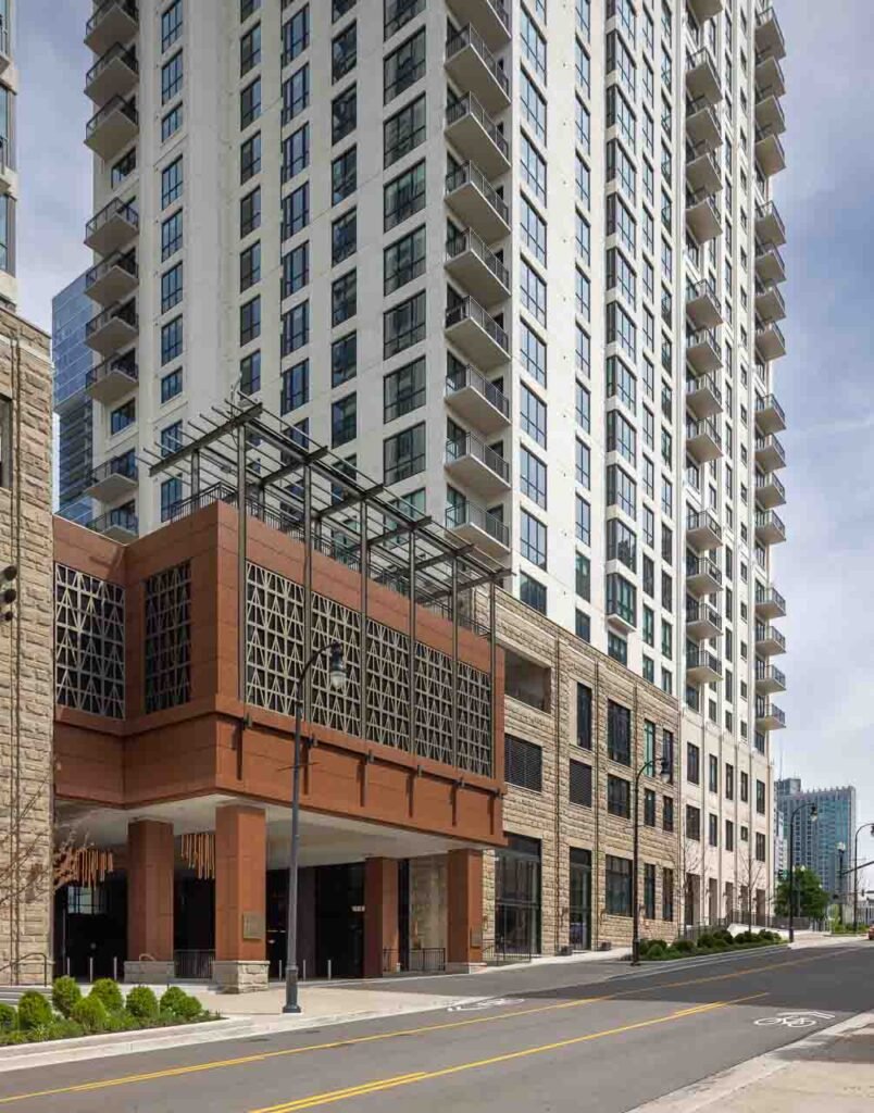 The Emory at Nashville Yards: Construction of Nashville's Skyline - Architectural photography - Clark Construction - Solomon Cordwell Buenz 3