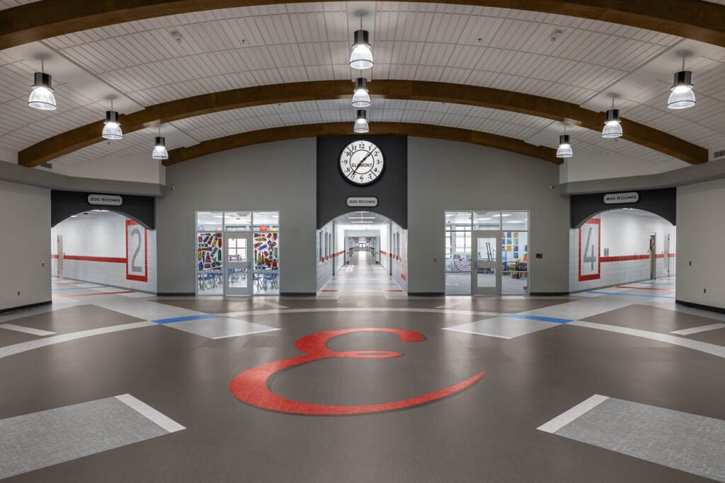 Elkmont Elementary School, Design by Chapman Sisson Architects in huntsville, Alabama - architectural photography 2